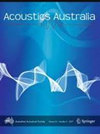 Acoustics Australia杂志封面